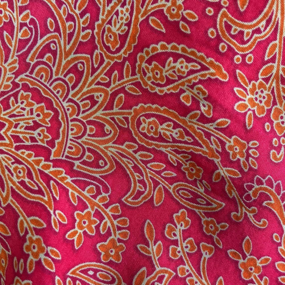 GAP Paisley Silk Skirt Size M - Picture 4 of 4